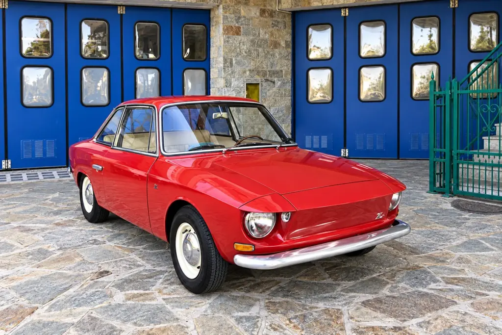 Zagato Zimp rossa in consegna dopo restauro