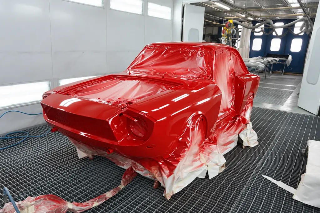Zagato Zimp – scocca in cabina di verniciatura